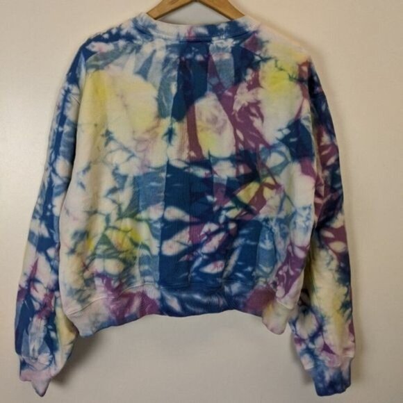 Free People Paul & Joe Brian Tie Dye Kitty Sweatshirt - Picture 5 of 6